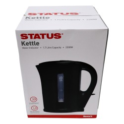 Status Kettle Newark 2kw 1.7 Litre Black